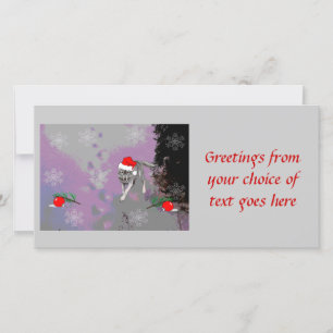 Wolf Christmas Holiday Card