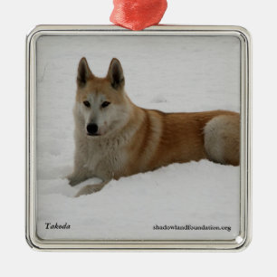 Wolf Christmas Tree Ornament