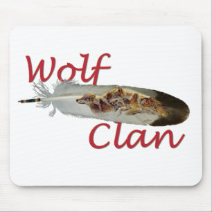 Wolf Clan Mouse Mat