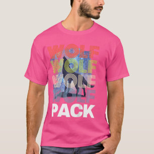 Wolf Clan Timber Wolves Youth Wolf Pack Member Gro T-Shirt
