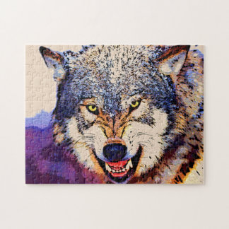 WOLF CLOSE-UP Puzzle