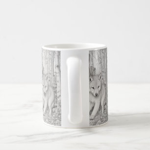 wolf coffee mug