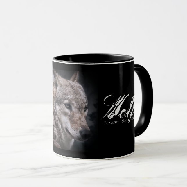 Wolf：Coffee Mug (Front Right)