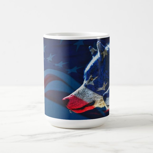Wolf Coffee Mug (Center)