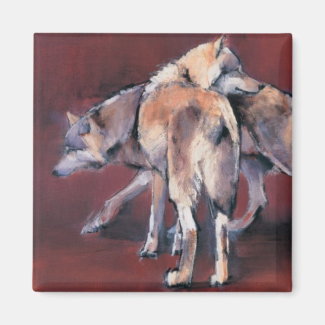 Wolf Composition 2001 Magnet (Front)