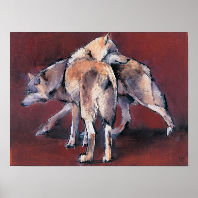 Wolf Composition 2001 Poster (Front)