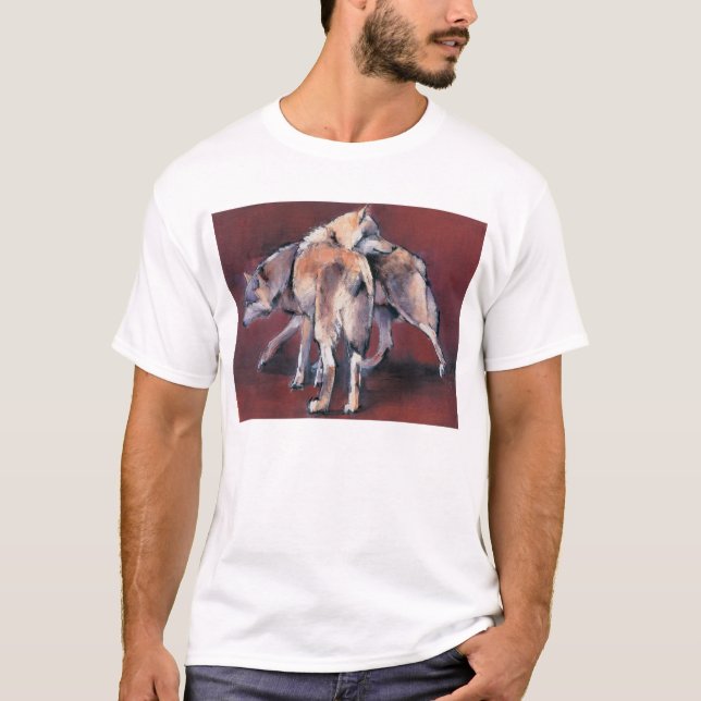 Wolf Composition 2001 T-Shirt (Front)