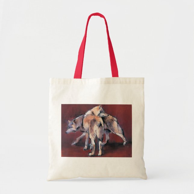 Wolf Composition 2001 Tote Bag (Front)