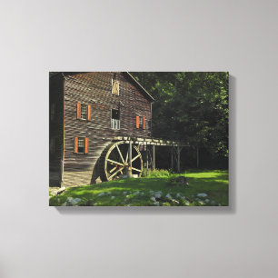 Wolf Creek Grist Mill Canvas Print