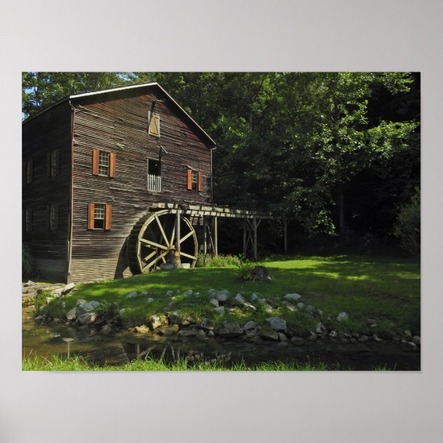 Wolf Creek Grist Mill Poster (Front)