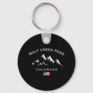 Wolf Creek Pass Colorado Rocky Mountains Ski Resor Key Ring
