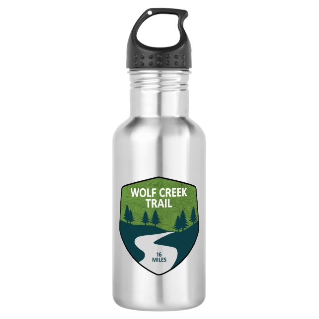 Wolf Creek Trail Dayton Ohio 532 Ml Water Bottle (Front)