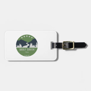 Wolf Creek Trail Dayton Ohio Luggage Tag