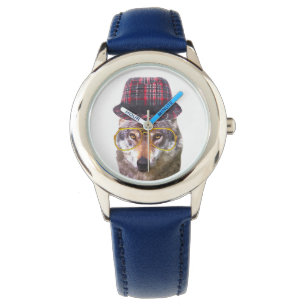 Wolf cute and funny animal boy kids children watch