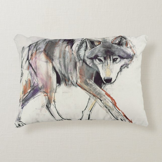 Wolf Decorative Cushion (Front)