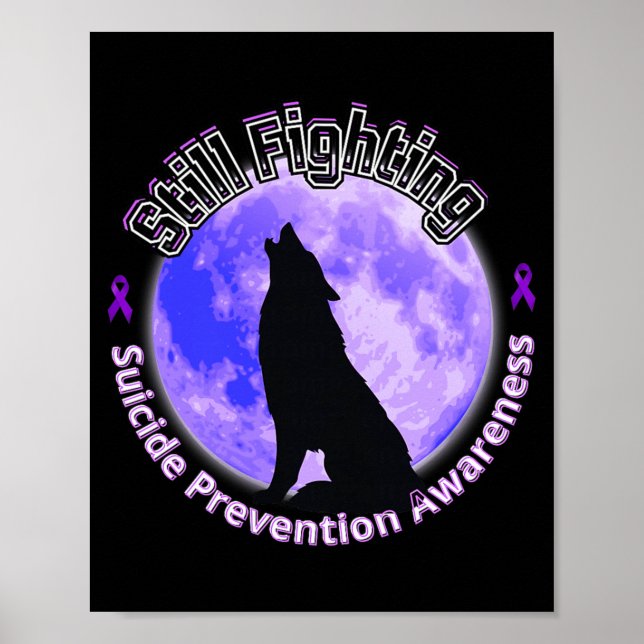 Wolf Design Poster (Front)
