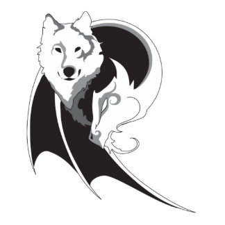 Wolf & Dragon Photo Sculpture