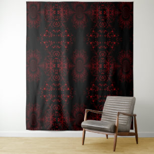 Wolf Dream Catcher 4 Tapestry