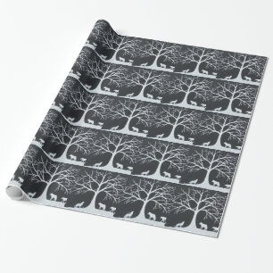 Wolf Eclipse Wrapping Paper