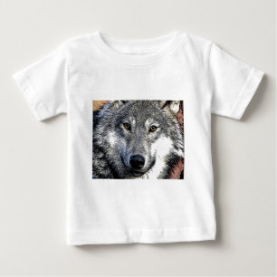 Wolf Eyes Artwork Baby T-Shirt