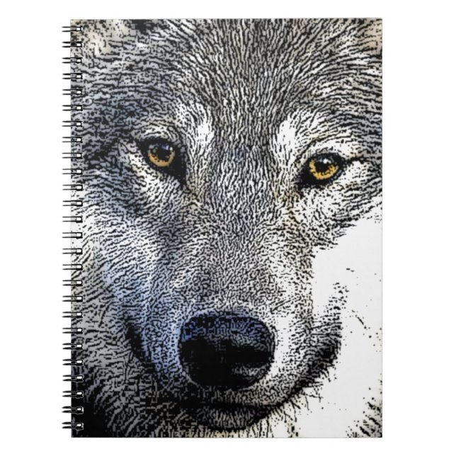 Wolf Eyes Artwork Notebook (Front)