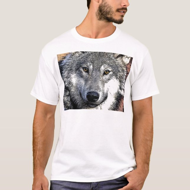 Wolf Eyes Artwork T-Shirt (Front)