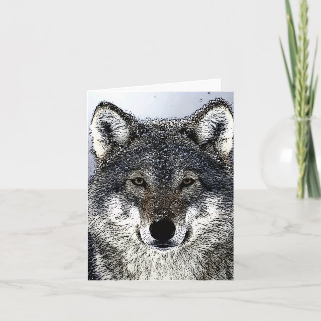 Wolf Eyes Card (Front)