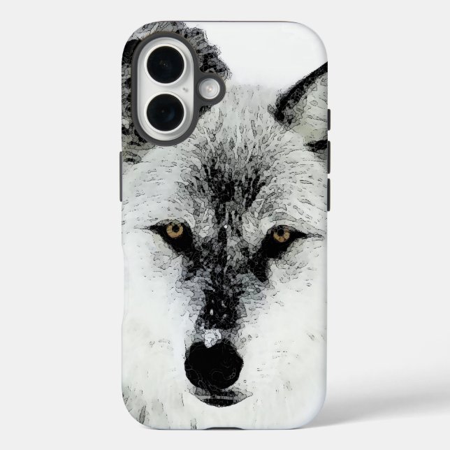 Wolf Eyes Case-Mate iPhone Case (Back)