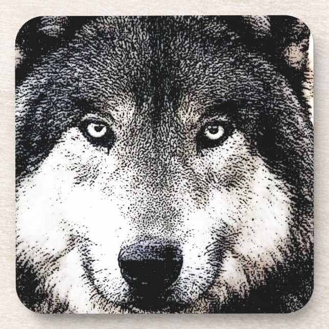 Wolf Eyes Coaster (Front)