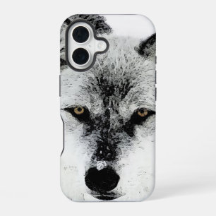 Wolf Eyes iPhone 16 Case