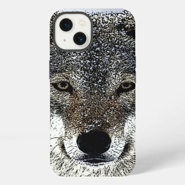 Wolf Eyes iPhone Case (Back)