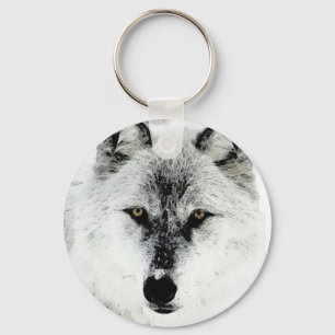 Wolf Eyes Keychains