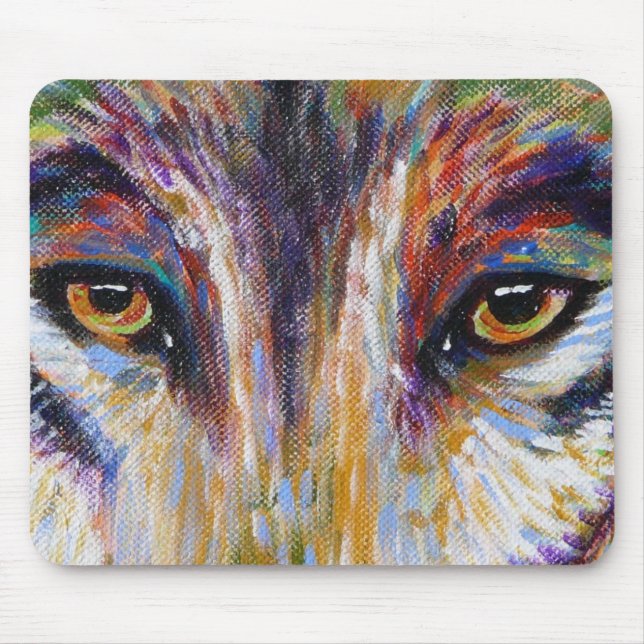 Wolf Eyes Mousepad (Front)