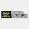 WOLF EYES Wildlife Conservation Bumper Sticker