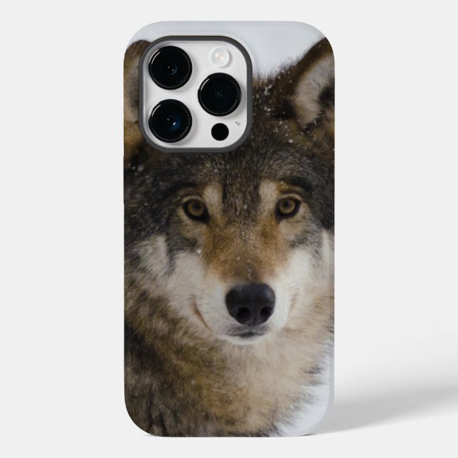 Wolf Face iPhone / iPad case (Back)