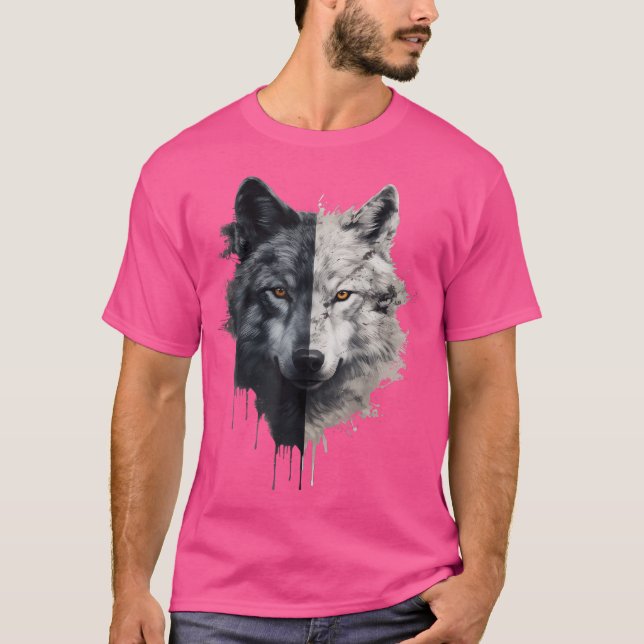 Wolf Face T-Shirt (Front)