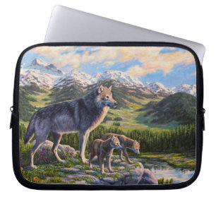 Wolf Family and River Valley iPad Smart Cover