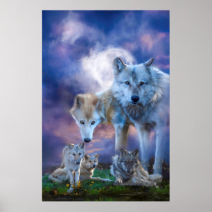 Wolf Family BETTER WORLD Poster