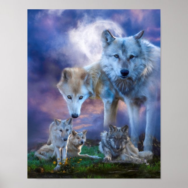 Wolf Family "THERE'S A BETTER WORLD" Poster (Front)