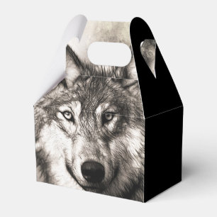 Wolf Favour Box