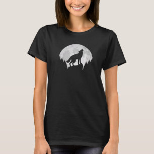 Wolf Forest Wildlife Wild Animal Wilderness Wolves T-Shirt