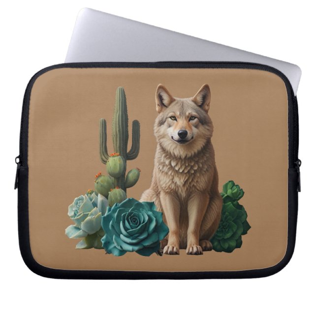 Wolf Four: Laptop Sleeve (Front)