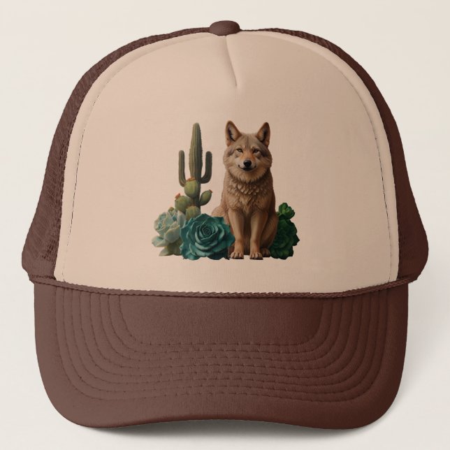 Wolf Four: Trucker Hat (Front)