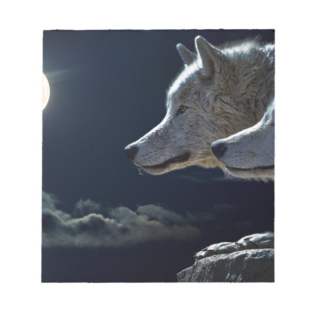Wolf Gifts Notepad (Front)