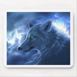 Wolf Guardian Mouse Mat