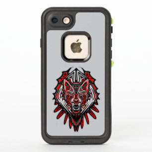 Wolf Haida Tribal Totem Design