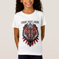 Wolf Haida Tribal Totem Design