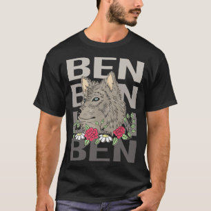 Wolf Head - Ben Name T-Shirt
