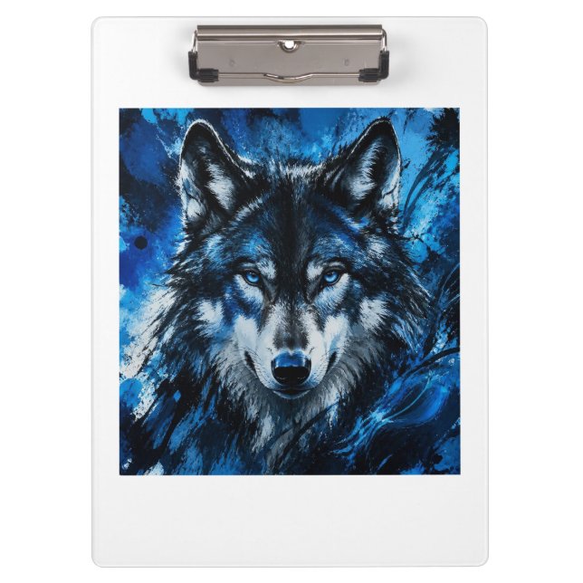 Wolf head clipboard (Front)