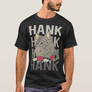 Wolf Head - Hank Name T-Shirt